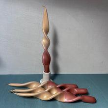 Lade das Bild in den Galerie-Viewer, Weihnachtsset | gedrehte Kerzen | 4er Set | CURLY IBEN |