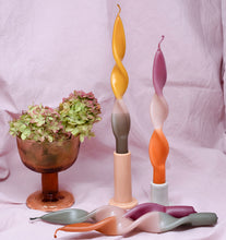 Lade das Bild in den Galerie-Viewer, Herbstset | gedrehte Kerzen | 4er Set | CURLY JANA |