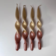 Lade das Bild in den Galerie-Viewer, Weihnachtsset | gedrehte Kerzen | 4er Set | CURLY IBEN |