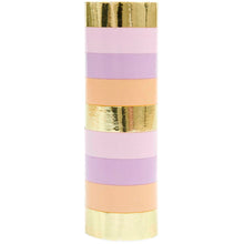 Lade das Bild in den Galerie-Viewer, Luftschlangen in Flieder Apricot & Gold