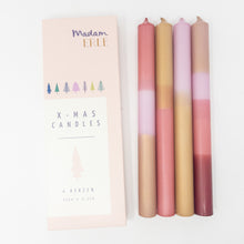 Lade das Bild in den Galerie-Viewer, Weihnachtsset | Stabkerzen | 4er Set | FINIA |
