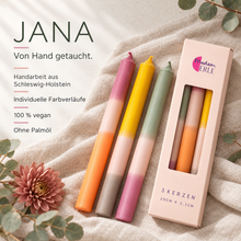 Lade das Bild in den Galerie-Viewer, 3er Set Kerzen | JANA |