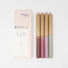 Lade das Bild in den Galerie-Viewer, Weihnachtsset | Stabkerzen | 4er Set | EEVI |