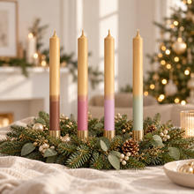 Lade das Bild in den Galerie-Viewer, Weihnachtsset | Stabkerzen | 4er Set | EEVI |