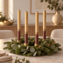 Lade das Bild in den Galerie-Viewer, Weihnachtsset | Stabkerzen | 4er Set | IBEN |