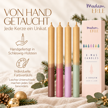 Lade das Bild in den Galerie-Viewer, Weihnachtsset | Stabkerzen | 4er Set | EEVI |
